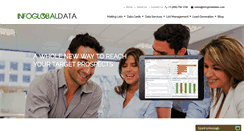 Desktop Screenshot of infoglobaldata.com